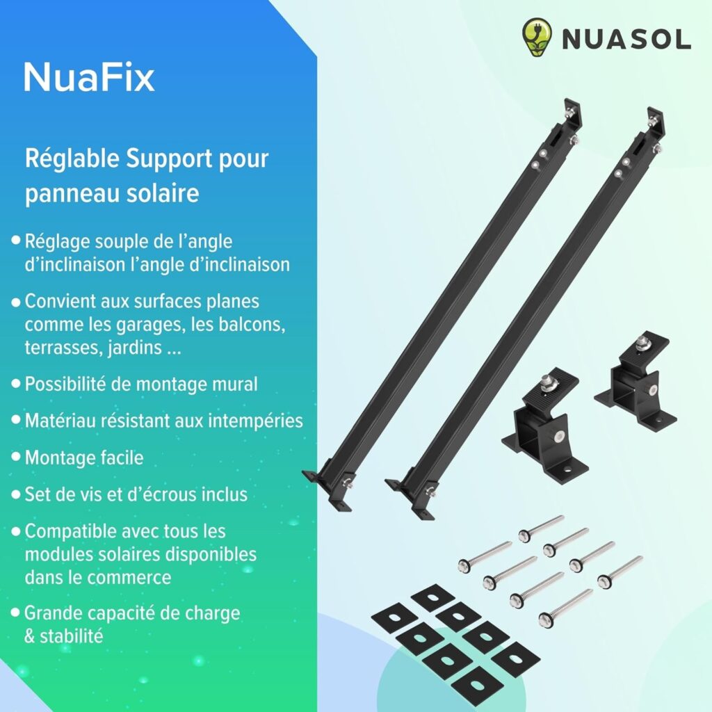 support kit solaire nuasol nuafix pas cher