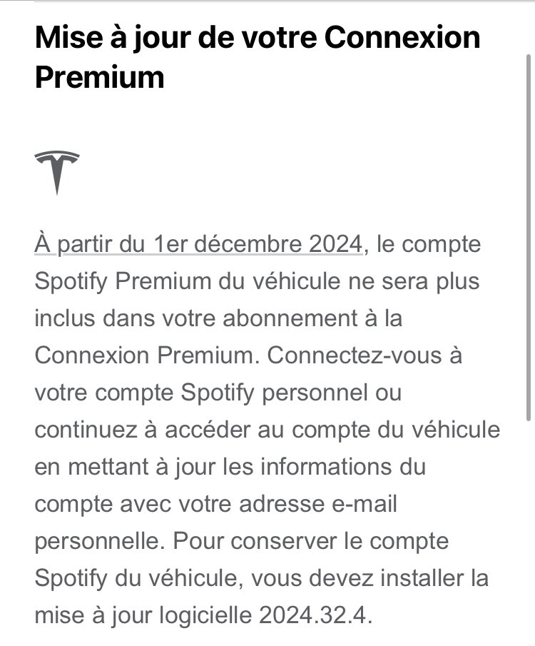 suppression compte pro spotify abonnement tesla