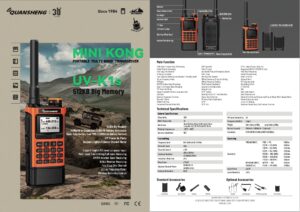 fiche technique Quansheng uv-k1s mini kong 