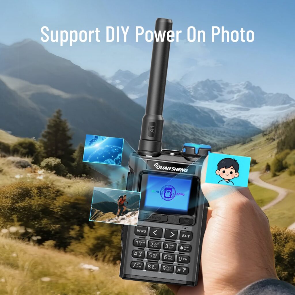 photo écran démarrage boot uv-k1