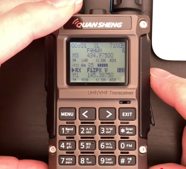 Firmware UV-K1 F4HWN 4.3 Fusion 